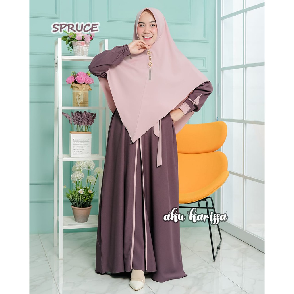 Gamis Haniza Set original by Aku Karissa