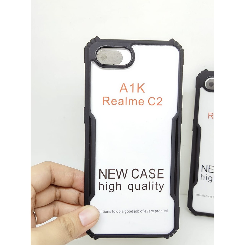 Anti Shocking Realme C2 6.1 inchi TPU Premium Case Quality OPPO A1K Anti Shocking Premium