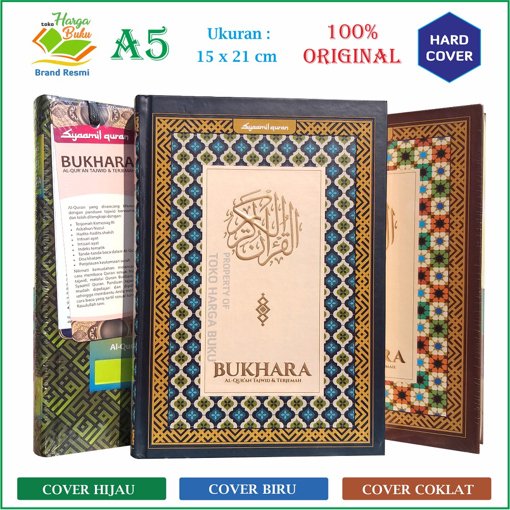 Al-Quran Bukhara Classic A5 HC Tajwid dan Terjemah - Syamil Quran