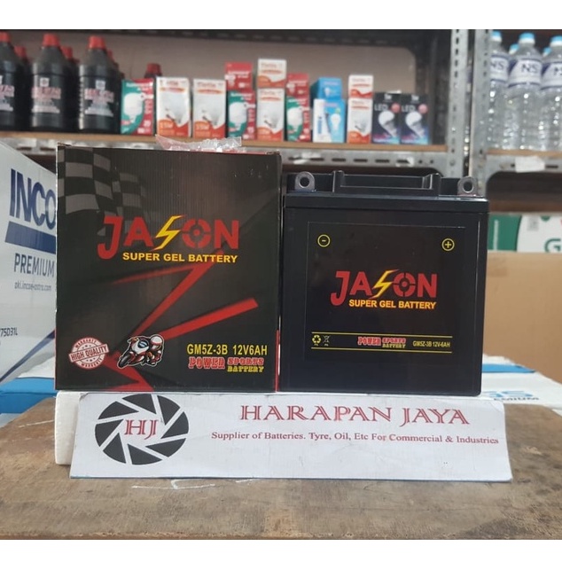 AKI MOTOR JASON GM5Z-3B (6 AH) GEL