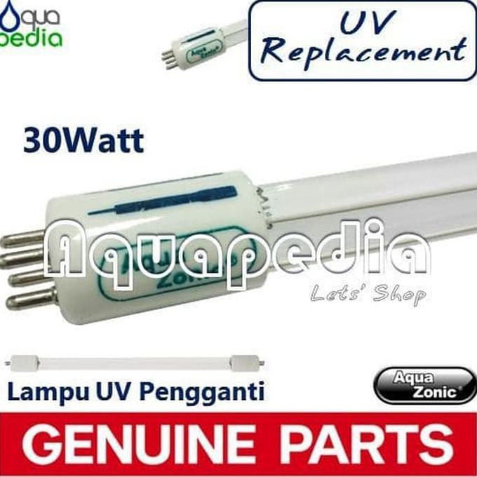 Aquazonic Uv Lampu Cadangan 30Watt Original Uv Lamp Replacement Berkualitas