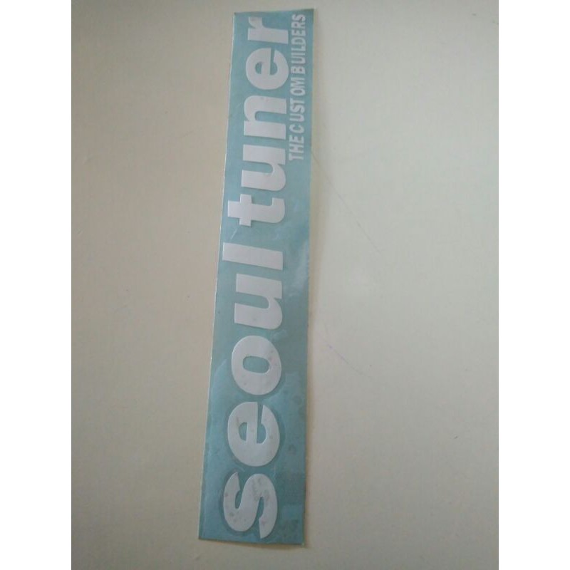 

STIKER CUTTING STICKER SEOUL TUNER