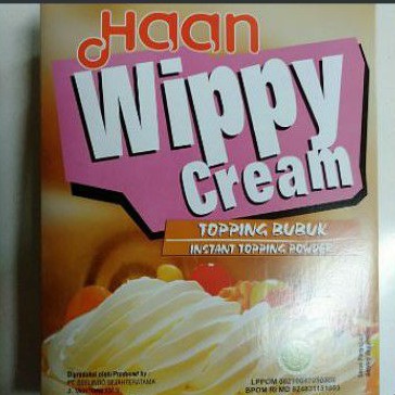 

haan wippy cream 400gr
