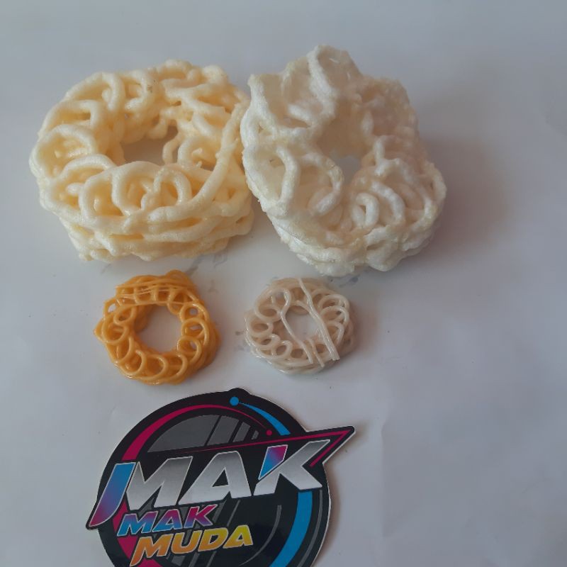 

KRUPUK MAWAR ukuran kecil KEMASAN 500gr