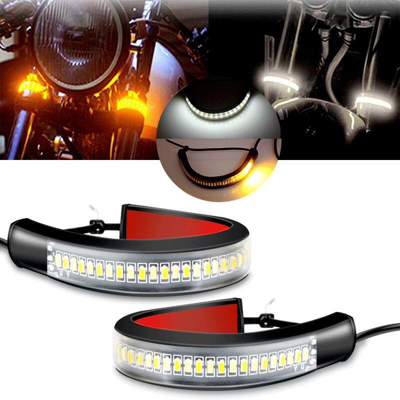 Lampu Strip LED Universal Untuk Stop Lamp / Sein / Plat Nomor Mobil / Motor