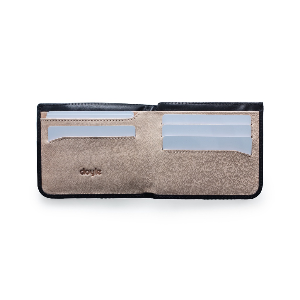 DOMPET KULIT ASLI MINIMALIS PRIA WANITA - DOYLE THE SLEEK