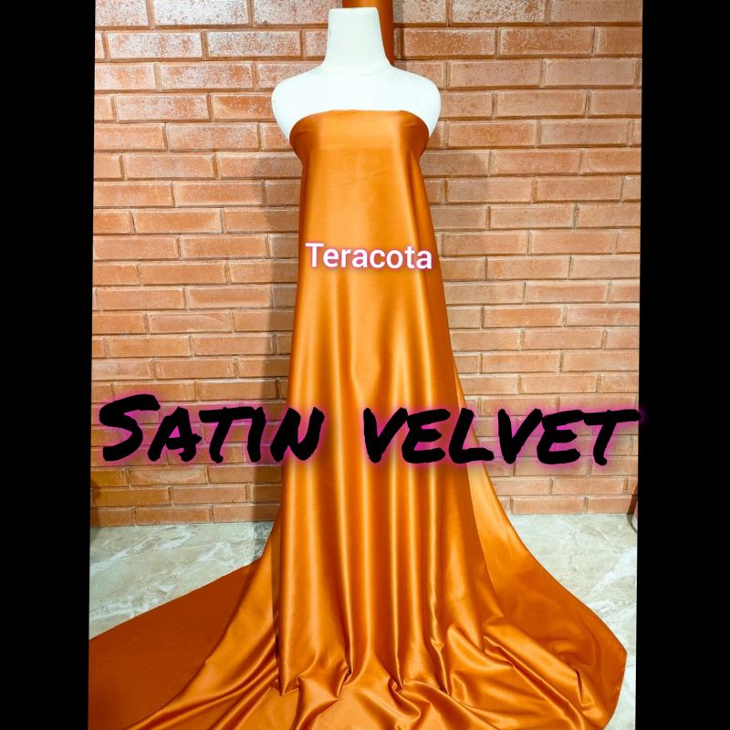 Kain satin velvet