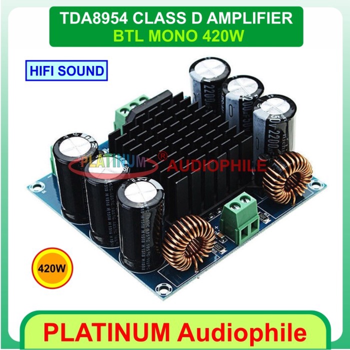 TDA8954 Amplifier Class D 420W BTL Mono TDA8954TH Class D Amplifier