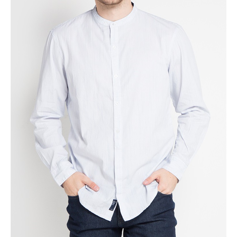 Kemeja Koko Lengan Panjang Merk BOMBBOOGIE