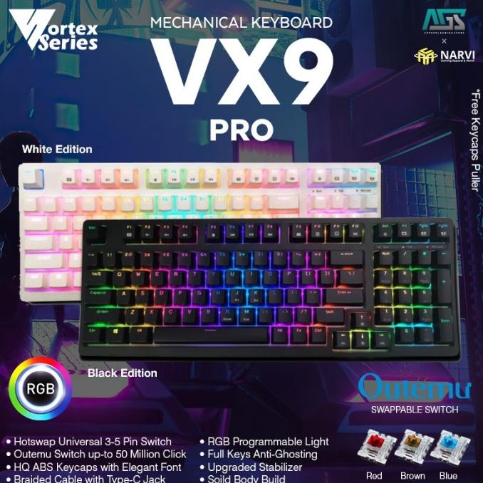 Vortexseries Vx9 Pro Mechanical - Keyboard Gaming Kekostore51