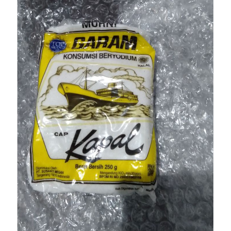 

Garam cap kapal 250gram