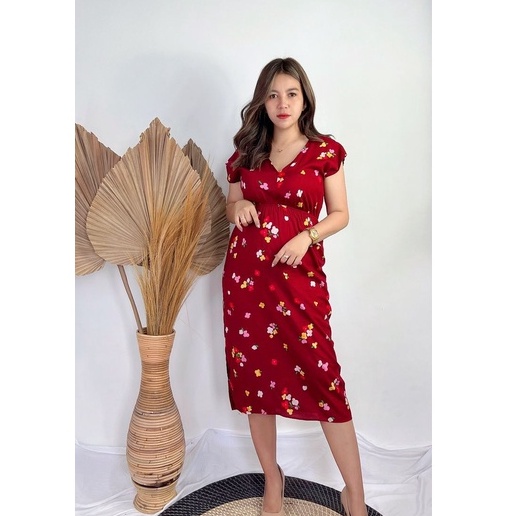 Daster Dress Manohara Bali-MN - ONIC MAROON