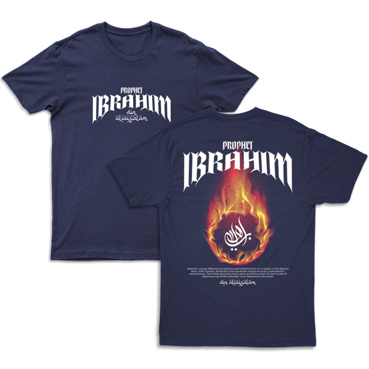 Kaos Dakwah Islami Murah Streetwear Prophet Ibrahim-1