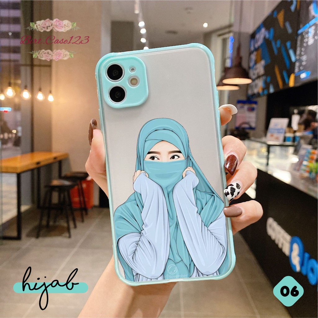 Softcase choice HIJAB Iphone 6 7 6+ 7+ 8 8+ 11 X XR XS 12 MINI PRO MAX BC1888