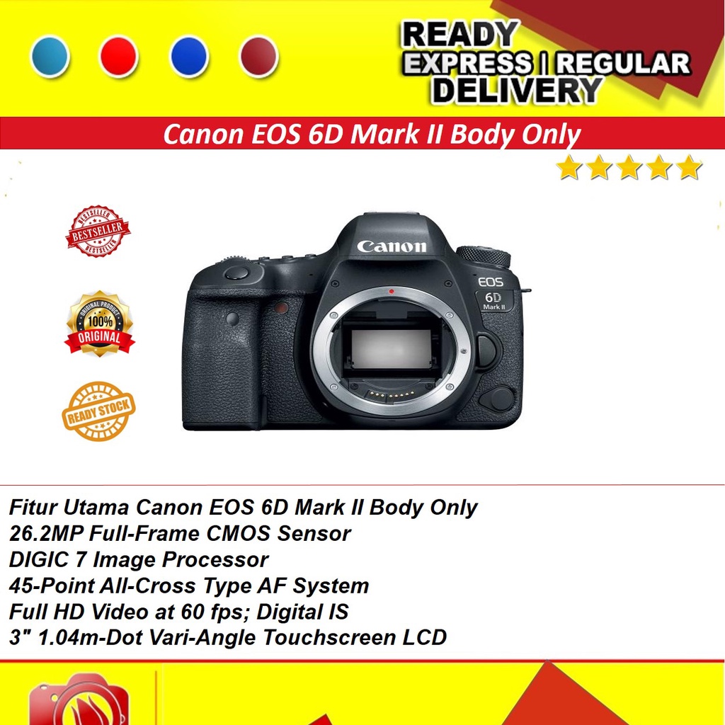 Canon EOS 6D Mark II Body Only