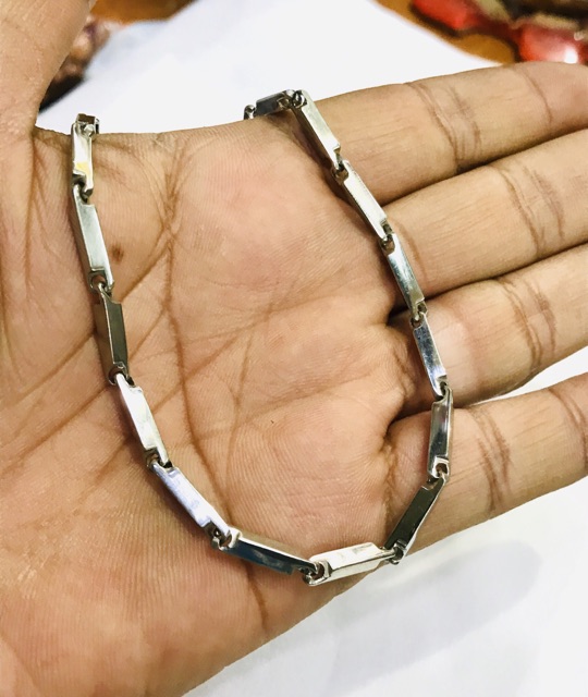 Kalung titanium/ titanium/ kalung lidi / kalung cewek dan cowok