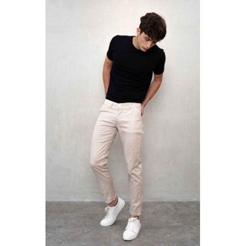 CELANA PANJANG PRIA Slim fit Panjang Kerja kantor Santai Liburan Cowok Gentleman Boy size  27 - 38