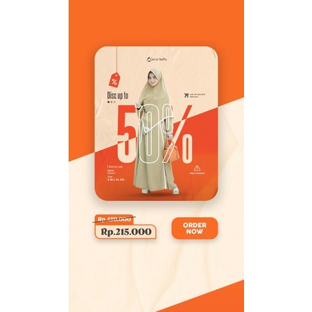 GAMIS SET DIERRA BY GERAI SAFFA BAHAN PREMIUM WOLVIS IMPORT GAMIS SYARI MUSLIMAH KOMBINASI RENDA