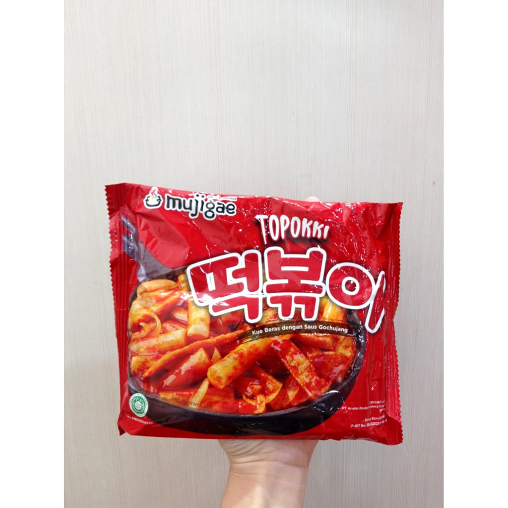

Mujigae Topokki & Sauce kemasan bungkus 170g