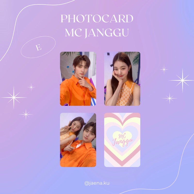 [MC JANGGU] PHOTOCARD SET WONYOUNG IVE SUNGHOON ENHYPEN MC JANGGU JANKKU ‼️BACA DESKRIPSI‼️