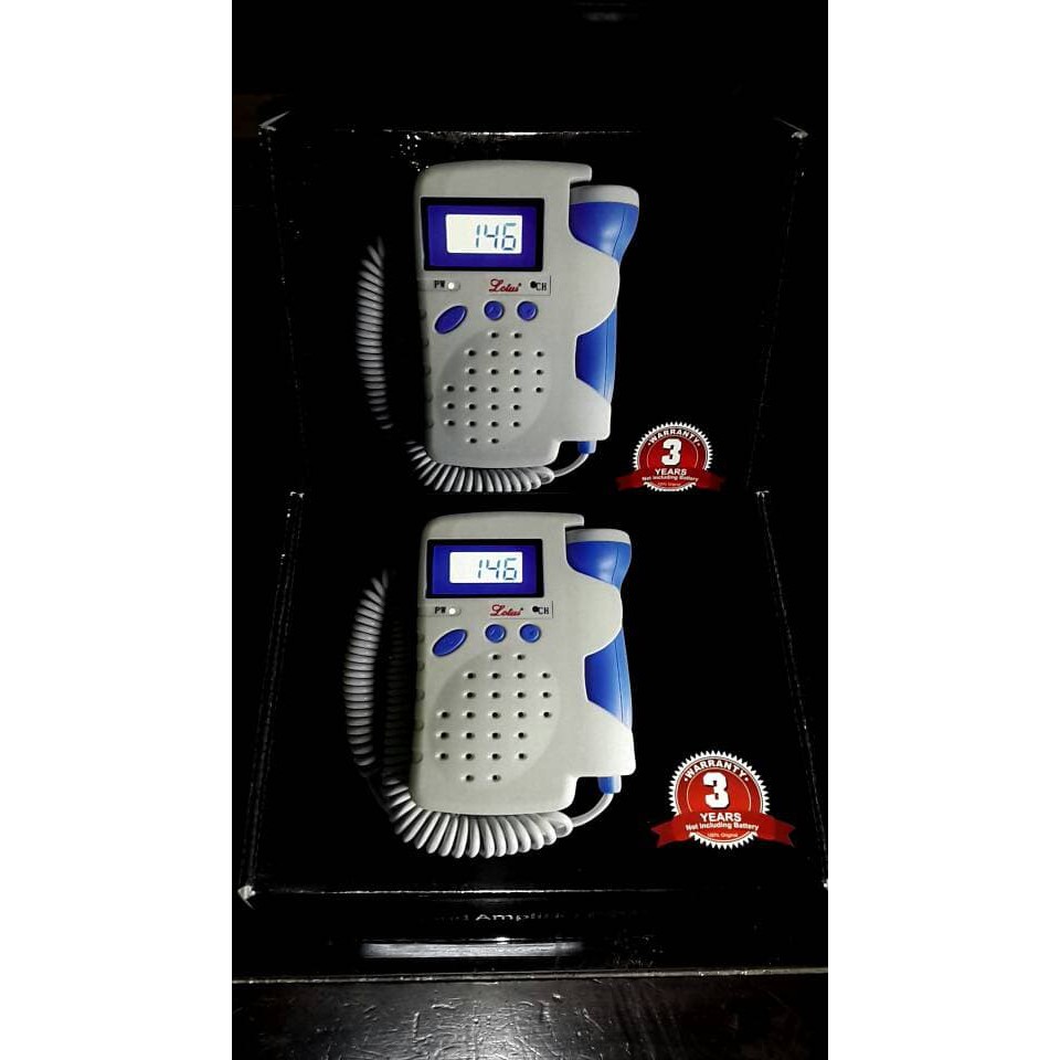 Fetal Doppler Lotus LCD / Fetal Dopler Lotus LCD / Alat Mendengar Detak Jantung Bayi