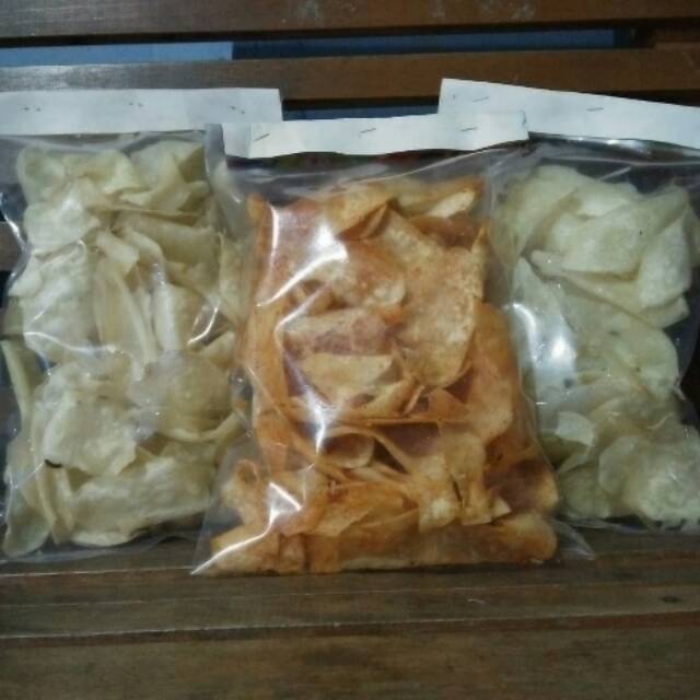 

Kripik talas aneka rasa