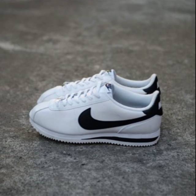 all white classic nikes