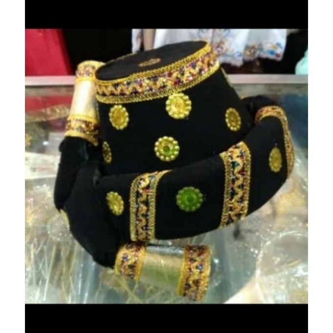 Topi Adat Mandailing Dewasa / topi adat Batak dewasa