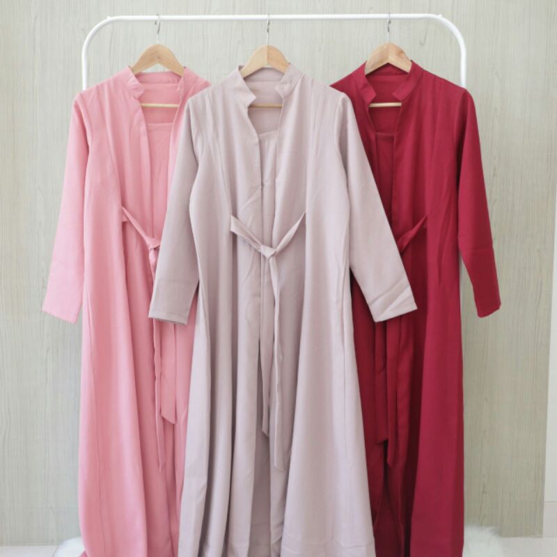 Gamis Polos Lincois