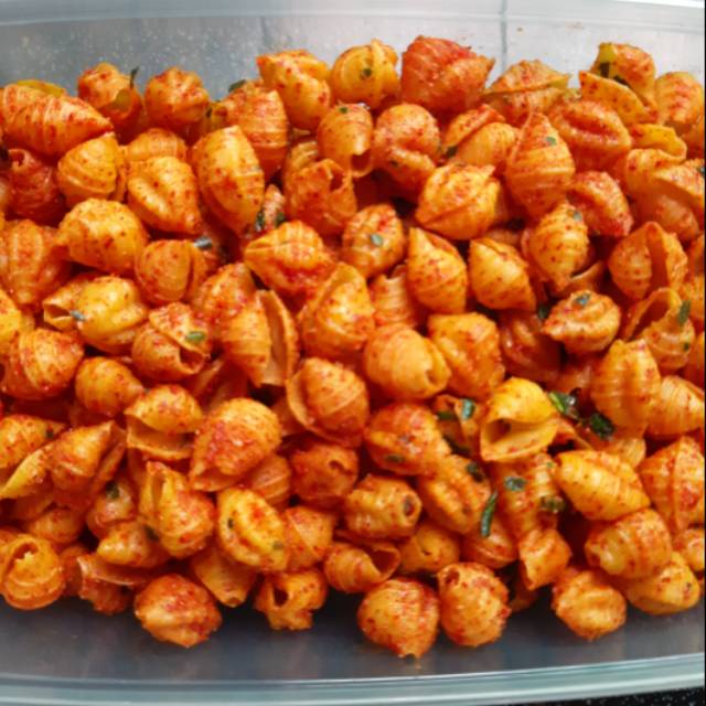 

Snack kiloan MAKARONI KEONG KERANG EXTRA PEDAS 125 gram | MAKANAN RINGAN CEMILAN JAJANAN