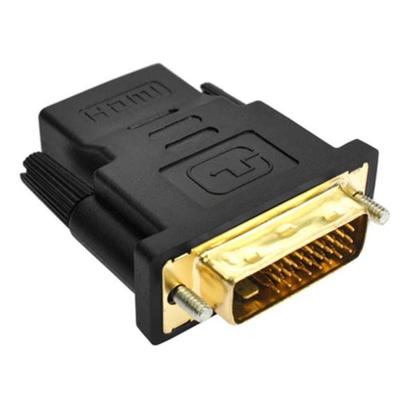 Konektor Connector Converter HDMI TO DVI 24+1 HDMI Female DVI24+1 Male