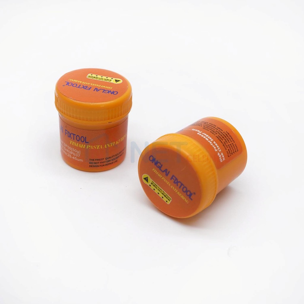 TIMAH CAIR ANTI KERING ONGLAI FIXTOOL 50GR / PASTA SOLDER ONGLAI 50GR