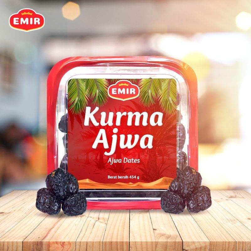 

kurma ajwa asli 100% madinah original 4pak