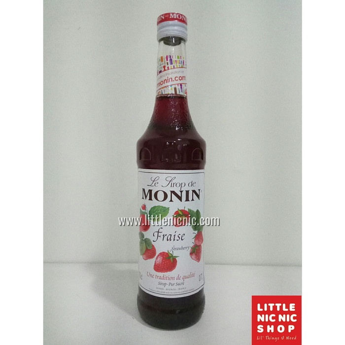 

Sirup MONIN SYRUP Strawberry 70 CL (700ml)