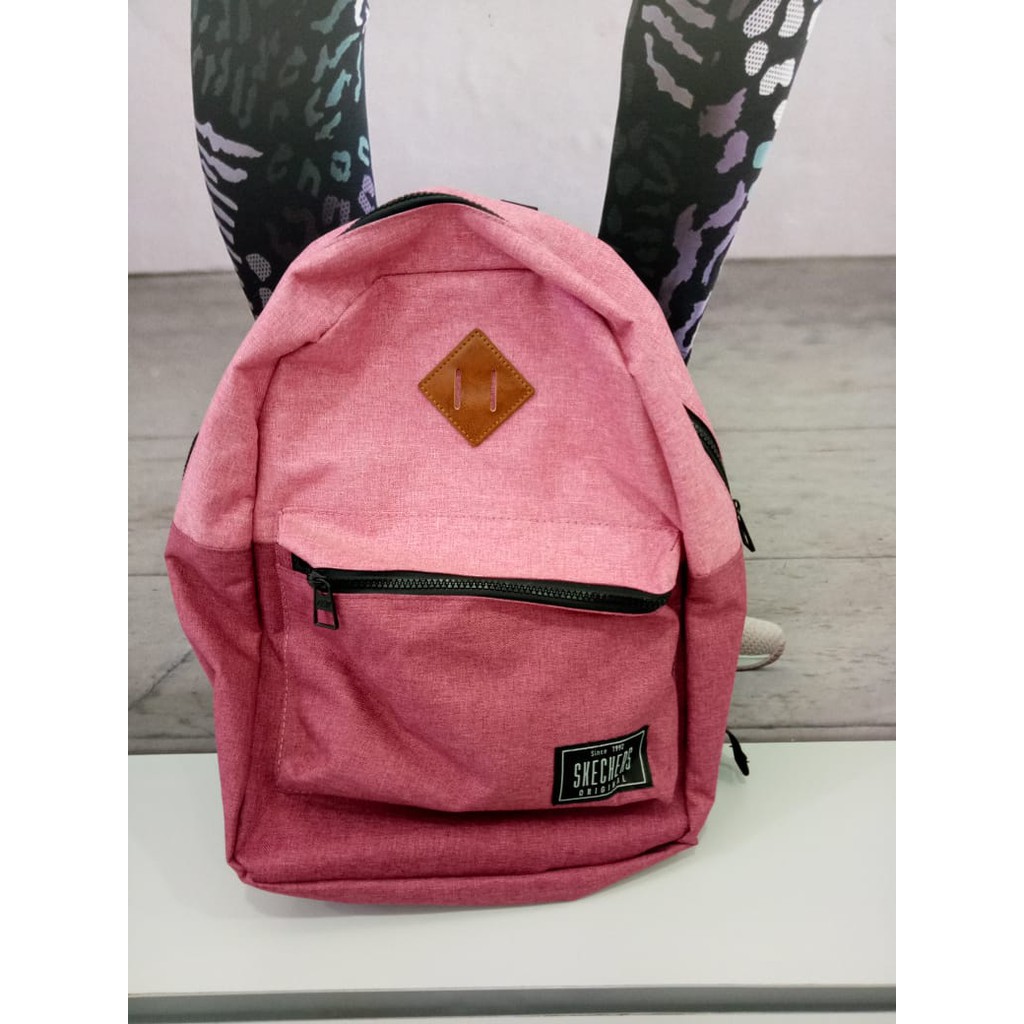 pink skechers backpack