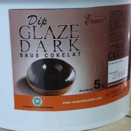 

➯ Elmer Dip Glaze Dark C4 ( VARIAN Ekonomis ) 500 gr repack / Cokelat ☀