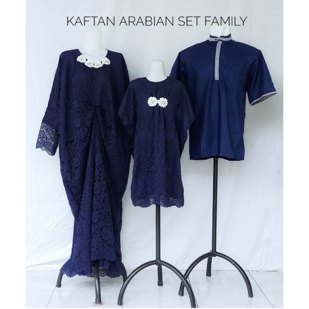 Kaftan Couple Model Arabian/Kaftan Lebaran/Kaftan Anak dan Dewasa/Kaftan Couple Model Terbaru/Kaftan