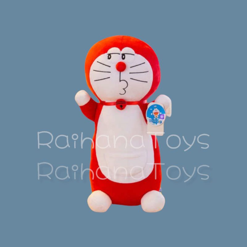 Boneka guling Doraemon size 50cm