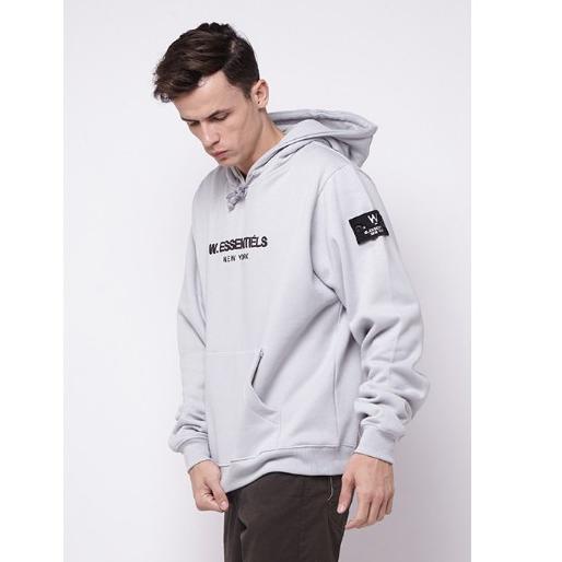 ★Ishd★ W.Essentiels Jaket Ecume Oversize Hoodie Asphalt Essentiels₦ ..,,