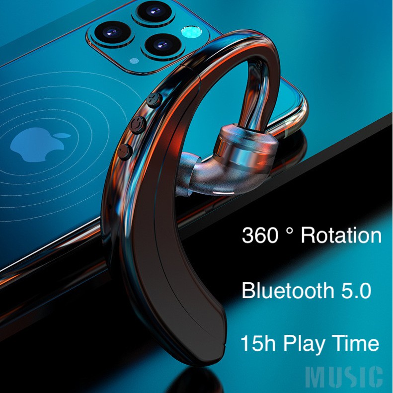 Single Side High Value Headset Bluetooth V5 Earphone Wireless Business