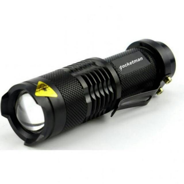 Senter LED Flashlight 2000 Waterproof Terang