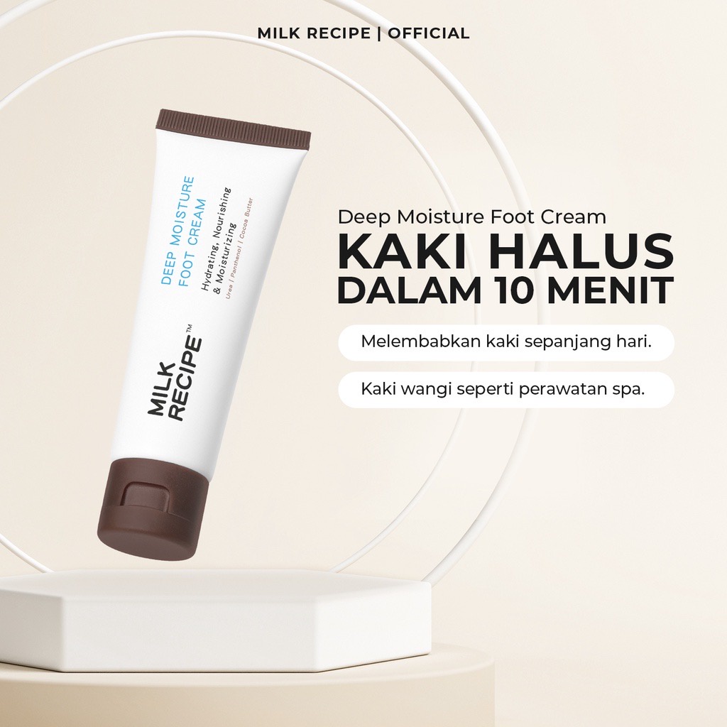 Milk recipe Deep moisture foot cream - Milk recipe Foot cream - Milkrecipe foot cream - Milk recipe 