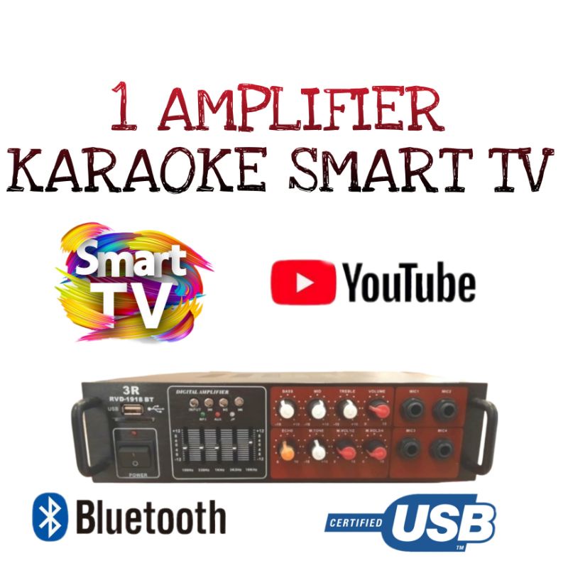 Paket Sound Karaoke Mini Bisa Di Smart Tv Dan Hp Android Bluetooth