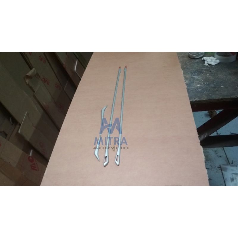 Selendang miniatur jet bus 3,  tebal 4mm ukuran panjang 53