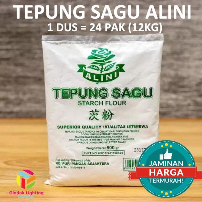 

TEPUNG SAGU ALINI 500 g gr gram HIJAU gluten free 1/2 kg