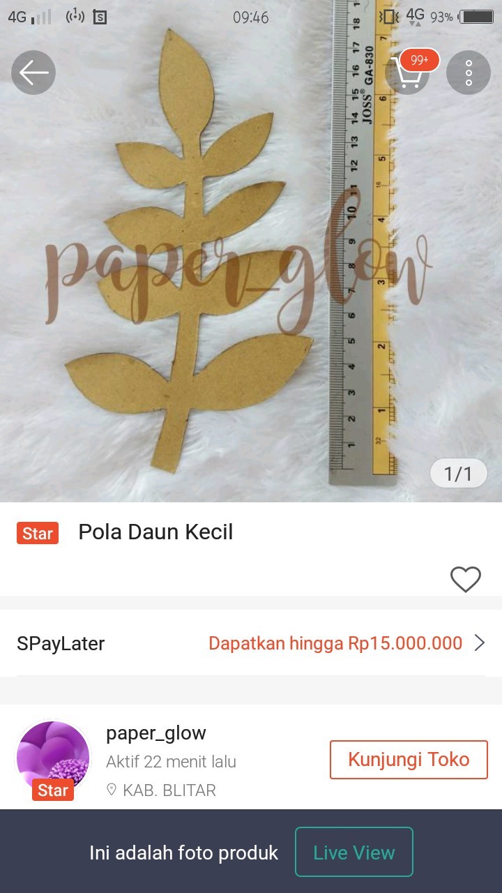 Pola Daun Kecil