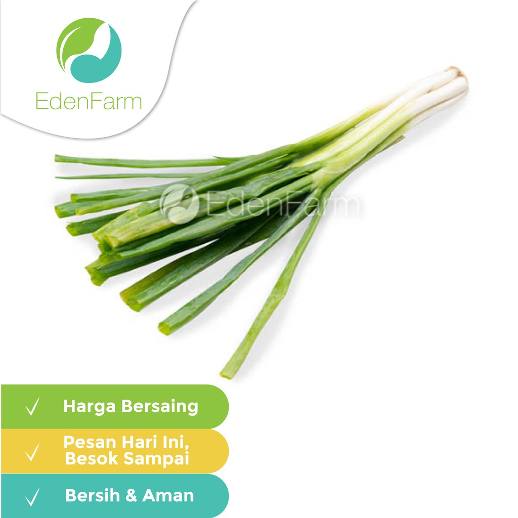 

Daun Bawang Sedang 250gr Eden Farm