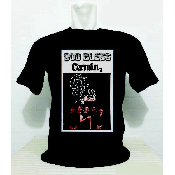 kaos baju distro band godbless tshirt musik gong 2000 god bless 02