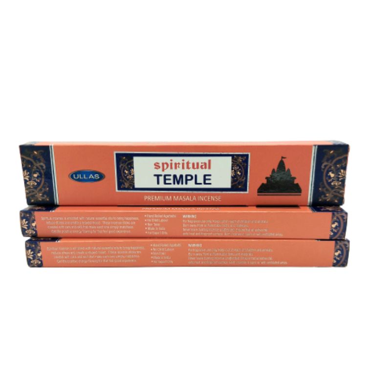 Dupa India Aromaterapi Ullas Spiritual Temple 1 Pack Kecil