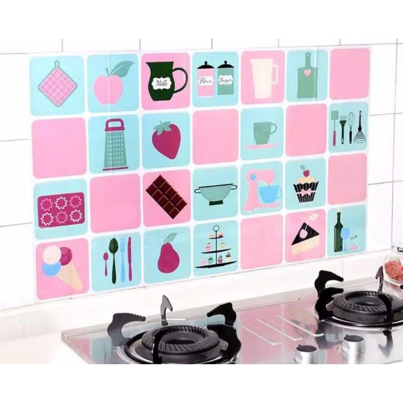 

Stiker Dapur Anti Minyak